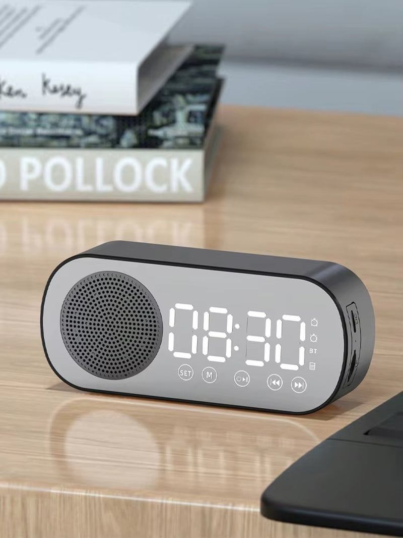 Mini AI Smart Alarm Clock Speaker