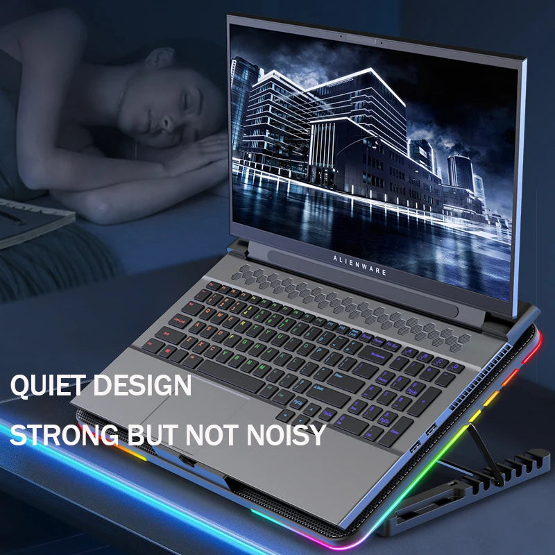 RGB Laptop Cooling Pad