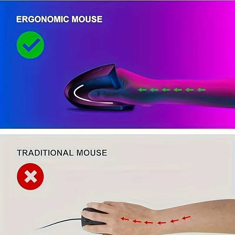 Ergonomic Wireless Mouse