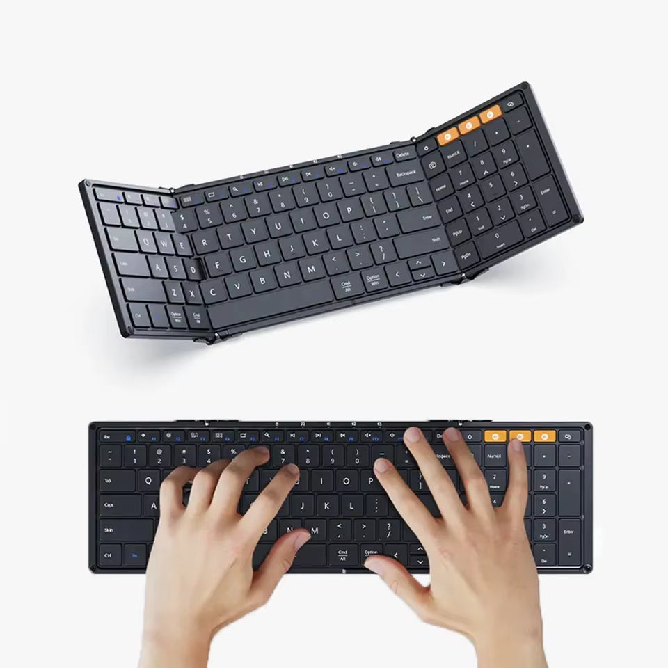 Folding Keyboards with Numeric Keypad Bluetooth
