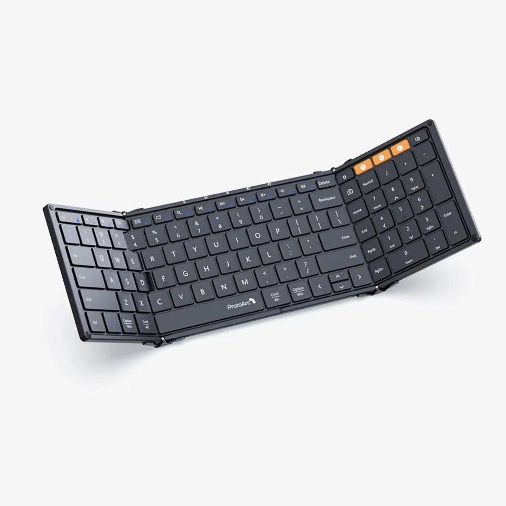 Folding Keyboards with Numeric Keypad Bluetooth