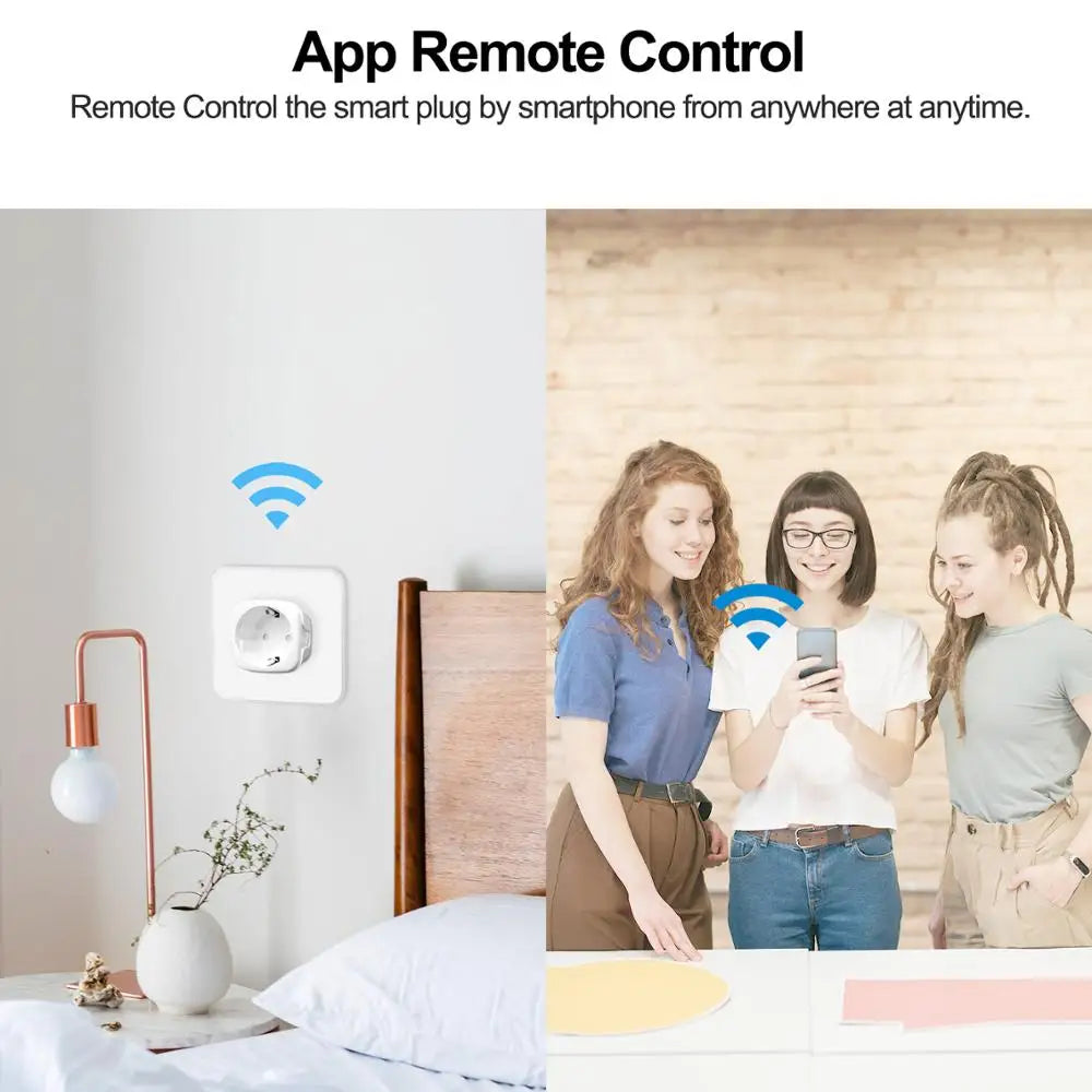 Smart Wifi Power Plug with Power Monitor Wireless 