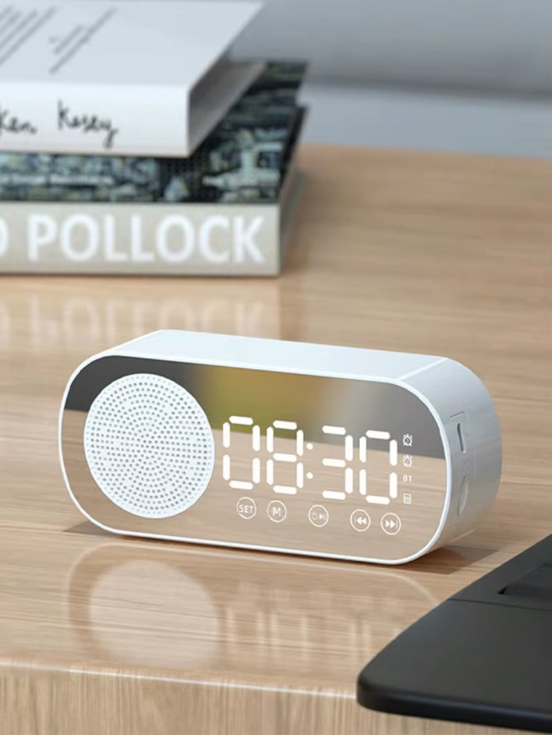 Mini AI Smart Alarm Clock Speaker