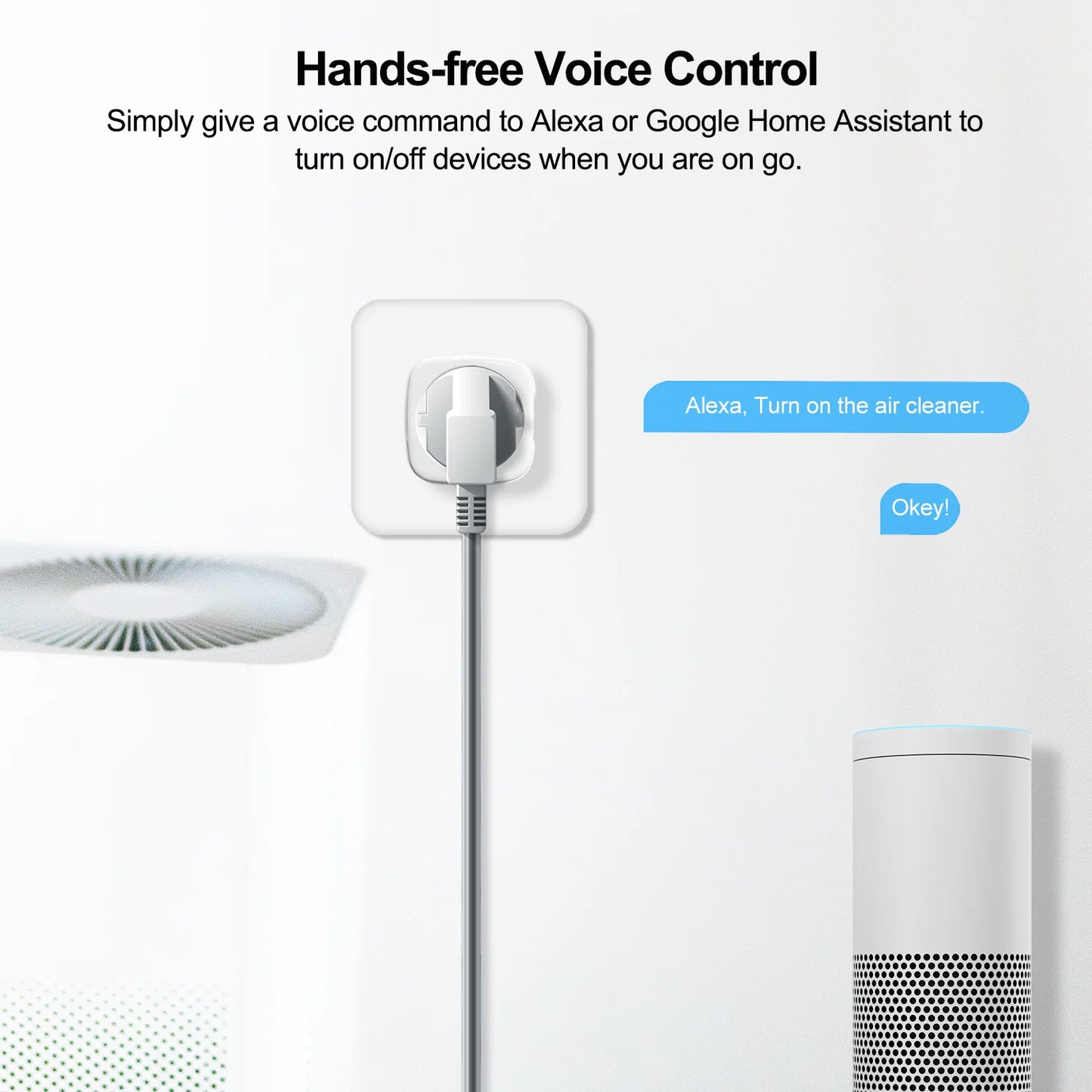 Smart Wifi Power Plug with Power Monitor Wireless 