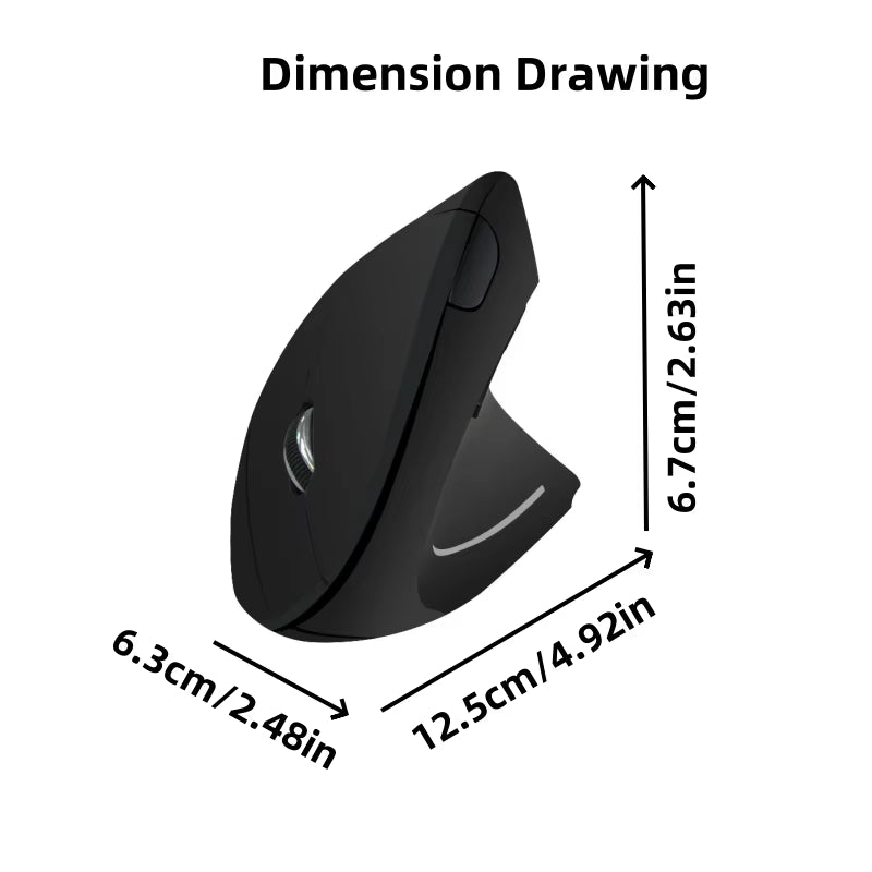 Ergonomic Wireless Mouse