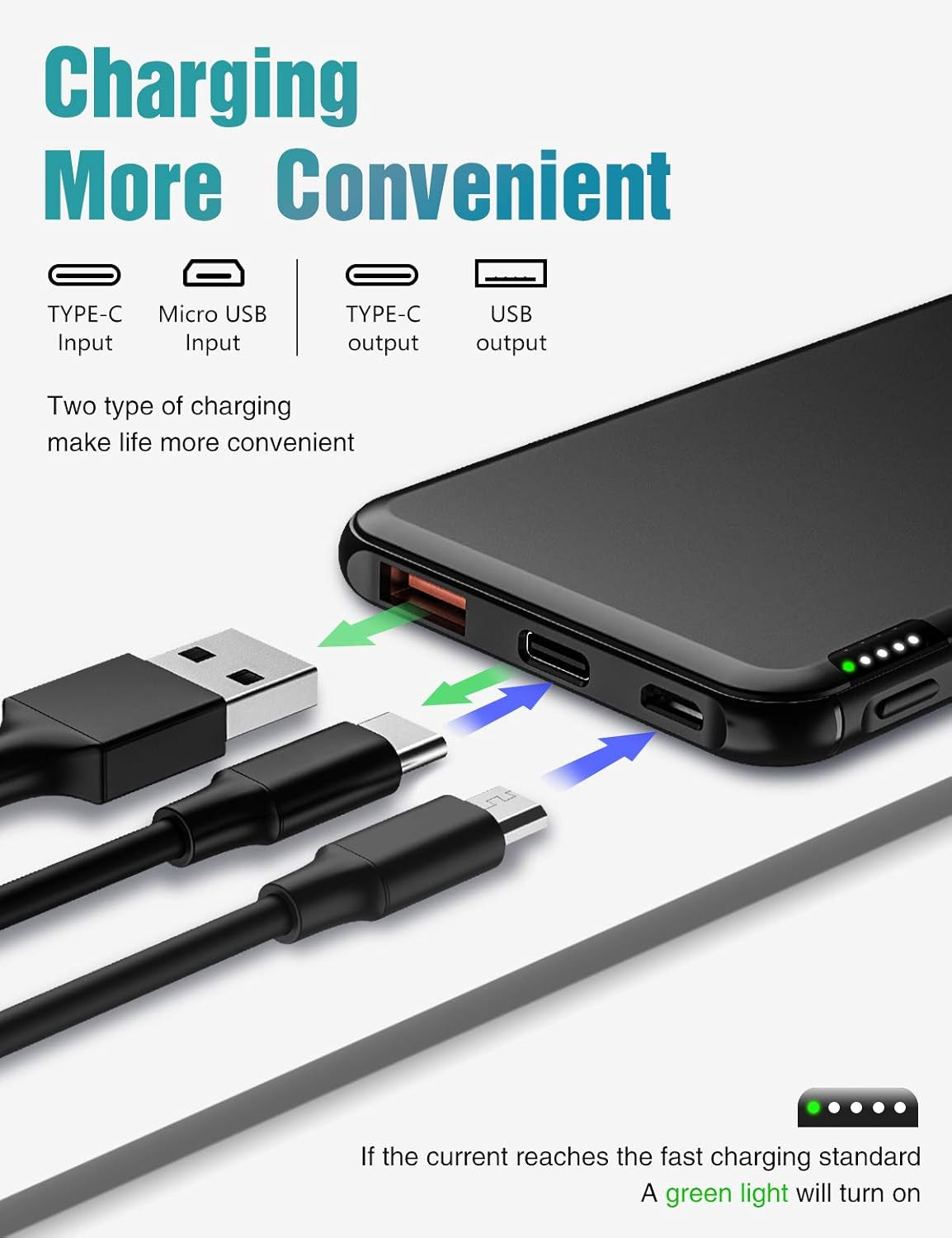 Portable Charger External Battery Pack