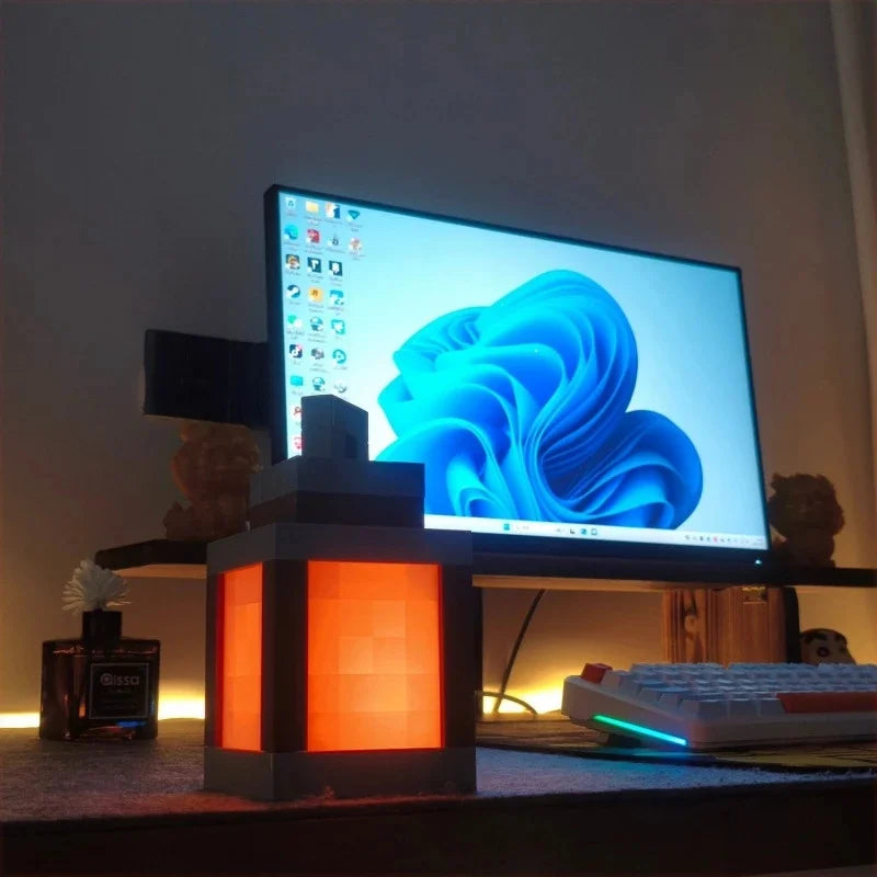 Pixelated Lantern LED Light