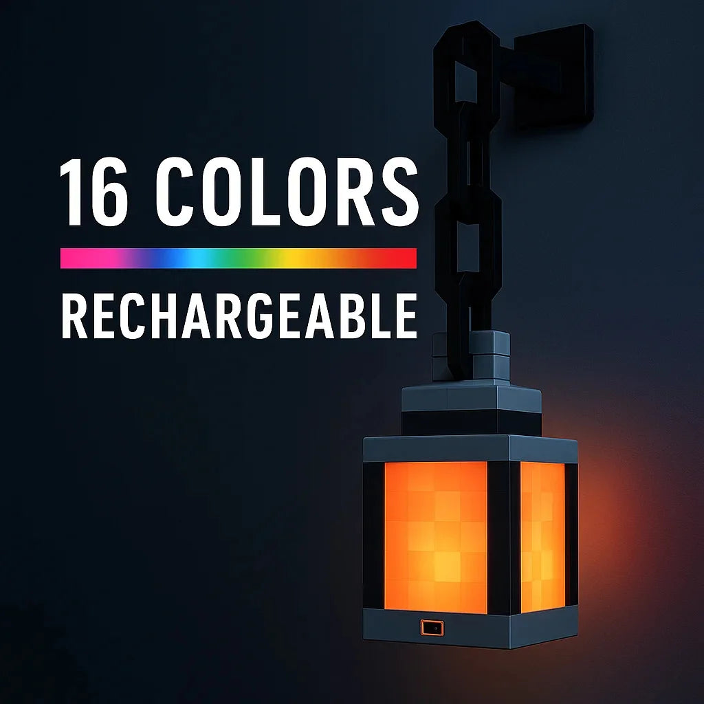 Pixelated Lantern LED Light