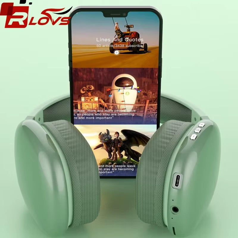 Wireless Headphones Bluetooth Headset with Mic Noise Cancelling 