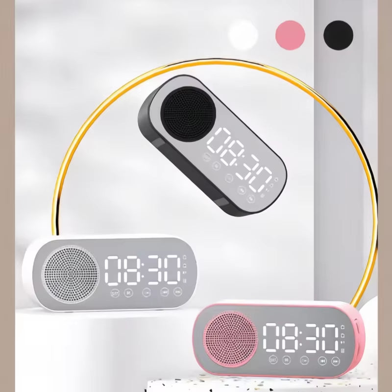 Mini AI Smart Alarm Clock Speaker